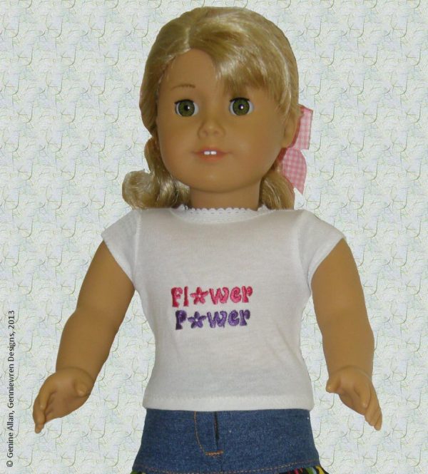 Hippy Chick Flower Power Design Set Machine Embroidery Designs Discount - Image 3