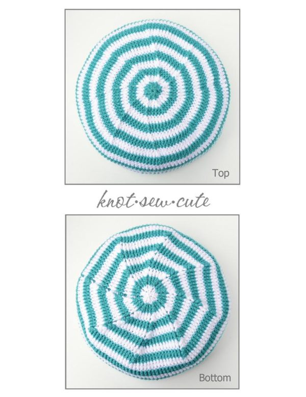 Pinwheel Pouf Crochet Pattern Sale - Image 4