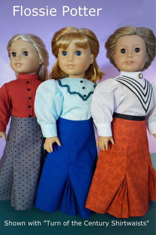 Turn of the Century Skirt 18  Doll Clothes Online now - Image 2