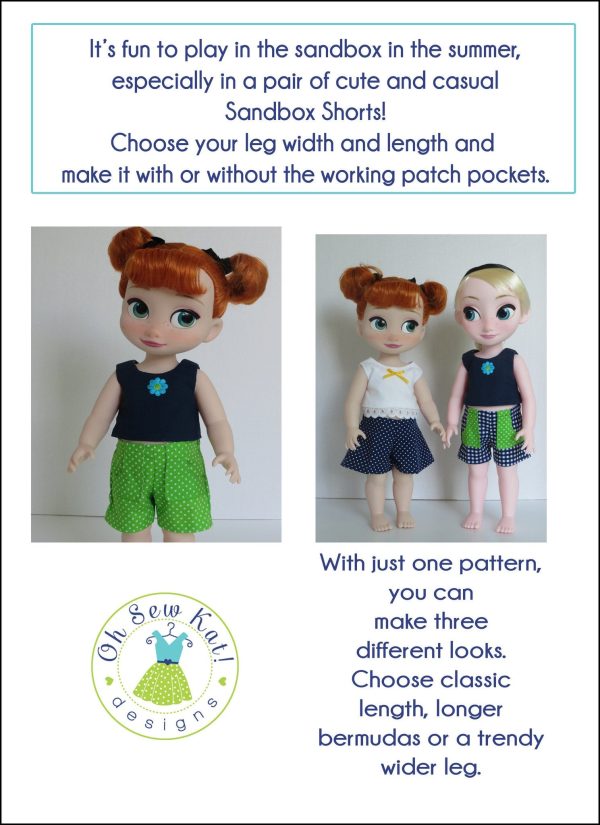 Sandbox Shorts For Disney Animator Dolls Online - Image 5
