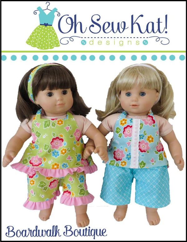 Boardwalk Boutique 15  Baby Doll Clothes Pattern For Discount - Image 3