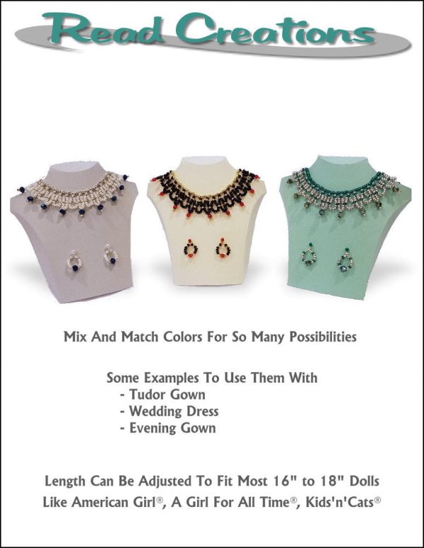 Tudor Jewelry 18  Doll Jewelry Pattern Hot on Sale - Image 2