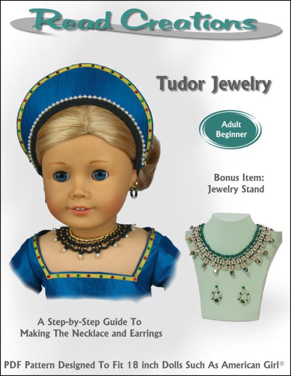 Tudor Jewelry 18  Doll Jewelry Pattern Hot on Sale