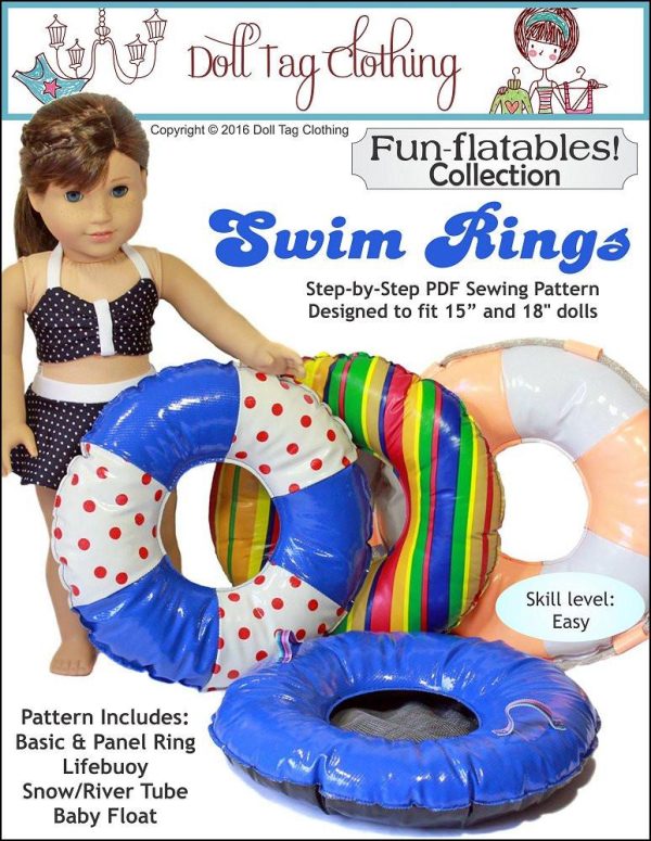 Swim Rings 18  Doll Accessories Hot on Sale