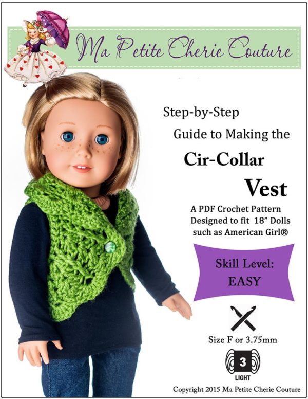 Cir-Collar Vest Crochet Pattern Online Sale