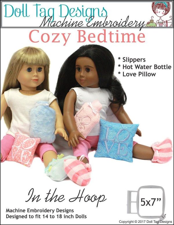 Cozy Bedtime Machine Embroidery Designs For Cheap