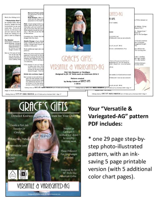 Versatile & Variegated Knitting Pattern Cheap - Image 4
