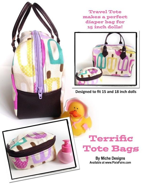 Terrific Tote Bags 18  Doll Accessories Hot on Sale - Image 3