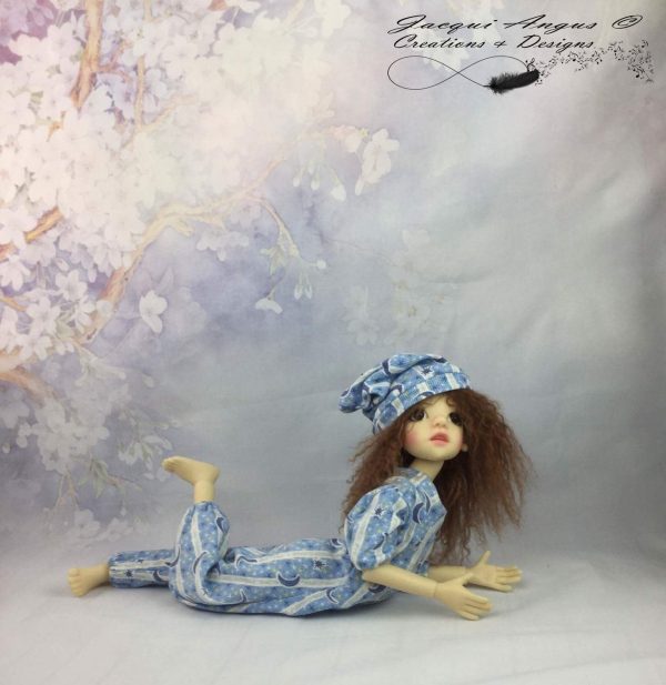 Urban Beanie Pattern for MSD Ball Jointed Dolls For Sale - Image 4