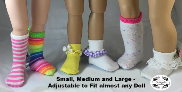Sock It To Me Pattern For Multiple Sized Dolls For Sale - Image 3