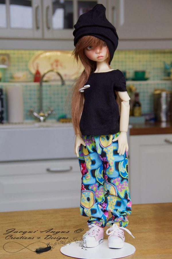 Genie Pants Pattern for MSD Ball Jointed Dolls Sale - Image 2
