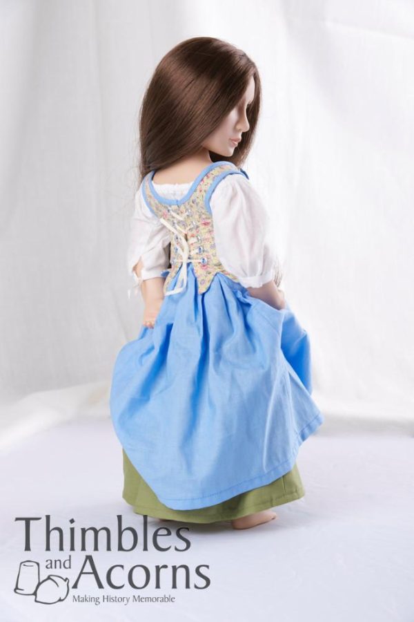 18th Century Underpinnings Pattern for AGAT Dolls Sale - Image 3