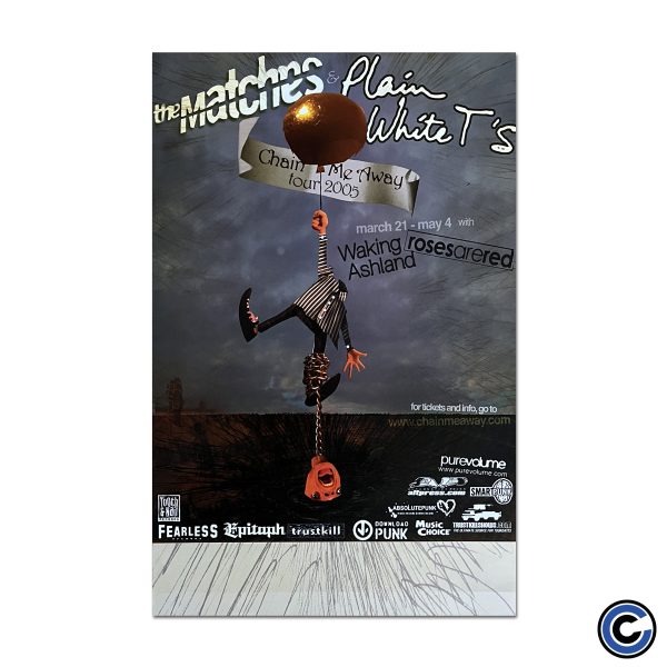 The Matches   Plain White T s  Tour 2005  Poster For Cheap