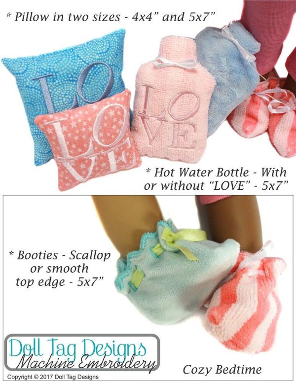 Cozy Bedtime Machine Embroidery Designs For Cheap - Image 3