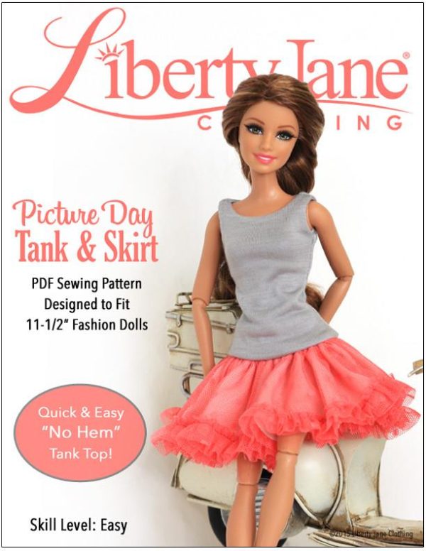 Picture Day Skirt & Tank for 11-1 2  Fashion Dolls Sale