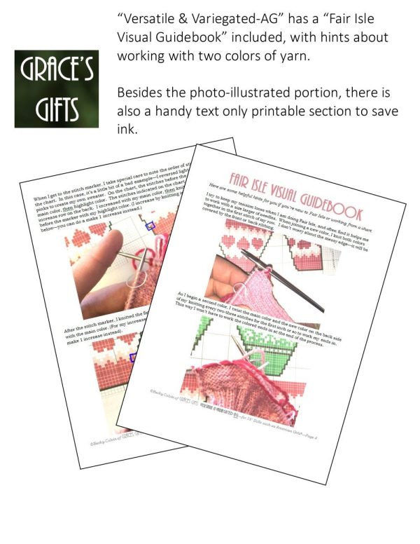 Versatile & Variegated Knitting Pattern Cheap - Image 3