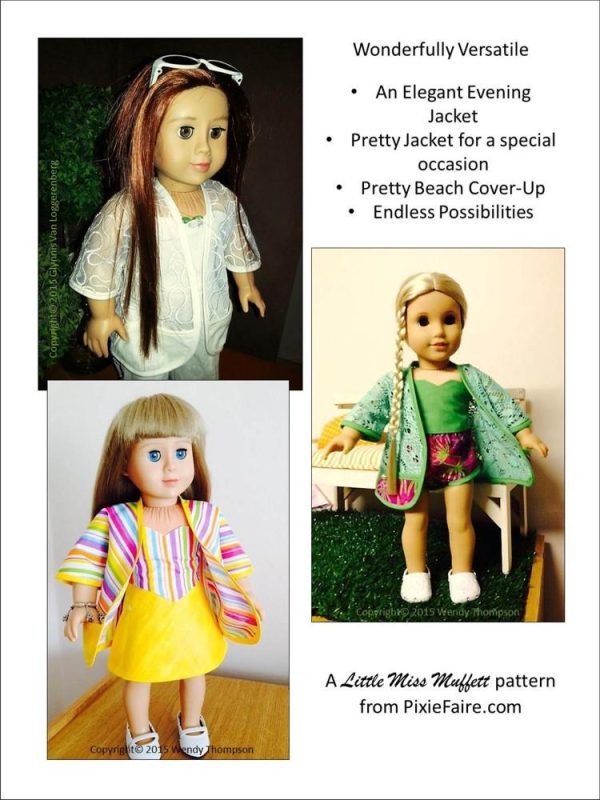 Funky Fashionista Jacket 18  Doll Clothes Online Sale - Image 2