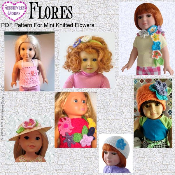 Flores 18  Doll Knitting Pattern For Cheap - Image 3