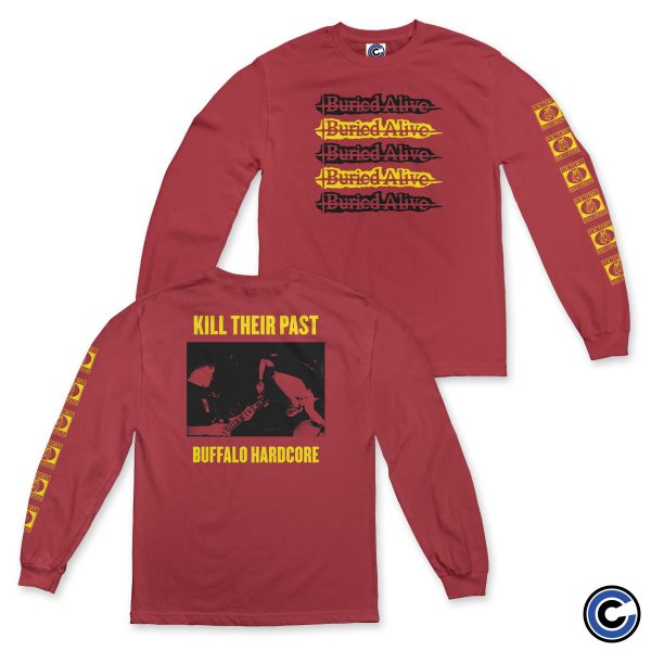 Buried Alive  Stacked Logo  Long Sleeve For Cheap - Image 3