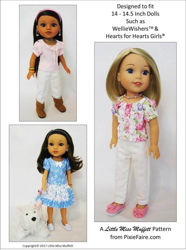 Gigi 14-14.5  Doll Clothes Pattern For Cheap - Image 4