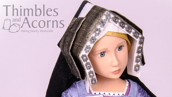 Renaissance Faire Hampton Court Gown for AGAT Dolls Sale - Image 3