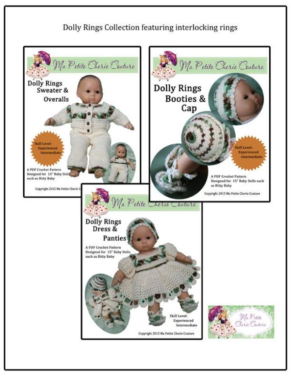 Dolly Rings Dress and Panties Crochet Pattern Online - Image 4