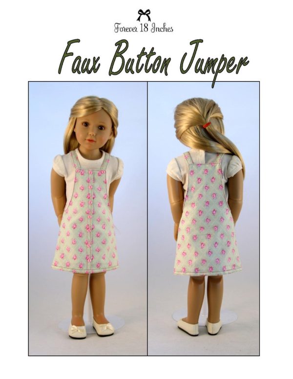 Faux Button Jumper for Kidz N Cats Dolls on Sale - Image 2