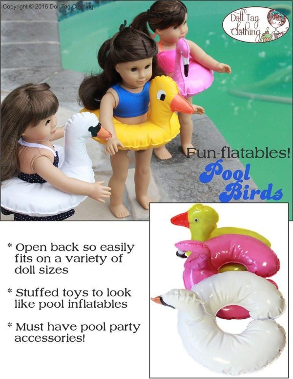Fun-flatable Pool Birds 18  Doll Accessories Sale - Image 4