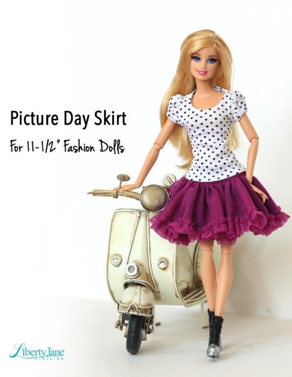 Picture Day Skirt & Tank for 11-1 2  Fashion Dolls Sale - Image 2