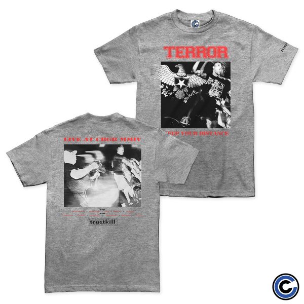 Terror  Keep Your Distance  Shirt Online Sale