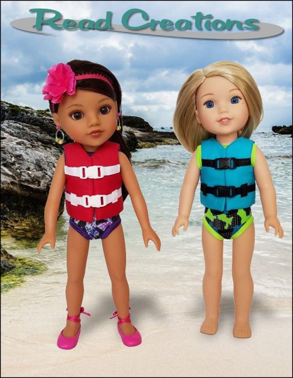 Life Jacket 14-14.5  Doll Clothes Pattern Online Sale - Image 5