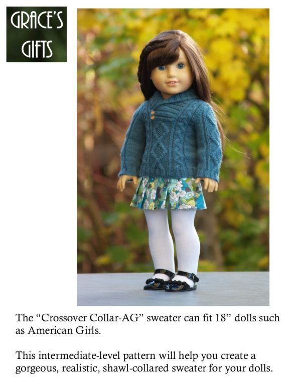 Crossover Collar Aran Knitting Pattern Online Hot Sale - Image 3