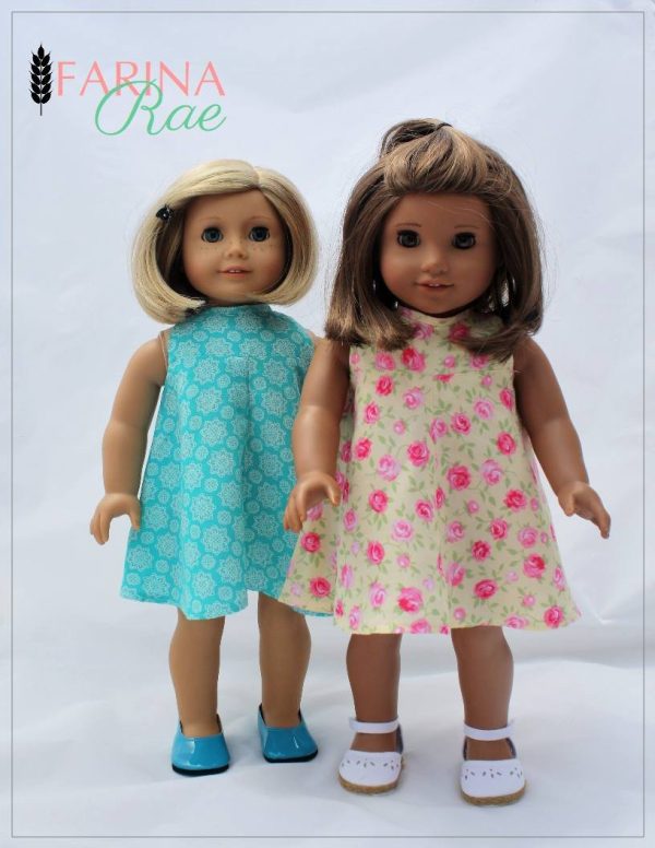 Christy Dress 18  Doll Clothes Pattern Discount - Image 2