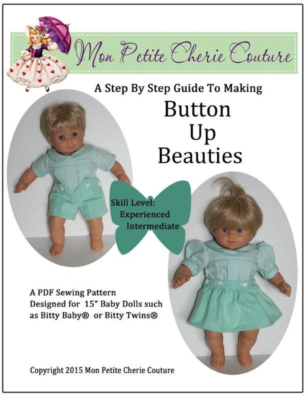 Button Up Beauties 15  Baby Doll Clothes Cheap