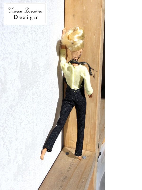 Dungarees Pattern for 11-1 2  Fashion Dolls Hot on Sale - Image 3