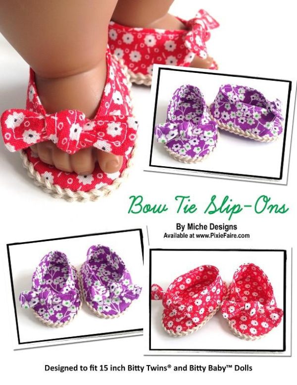 Bow Tie Slip-Ons 15  Baby Doll Shoes Cheap - Image 2