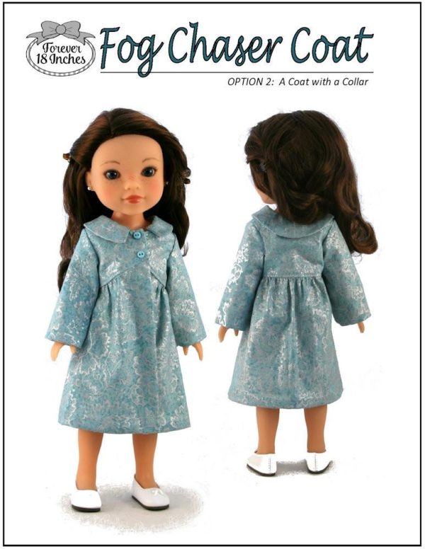 Fog Chaser Coat and Accessories Bundle 14-14.5  Doll Clothes Pattern Supply - Image 5