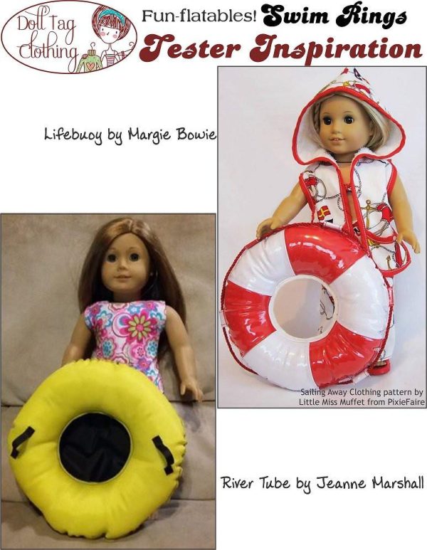 Swim Rings 18  Doll Accessories Hot on Sale - Image 4