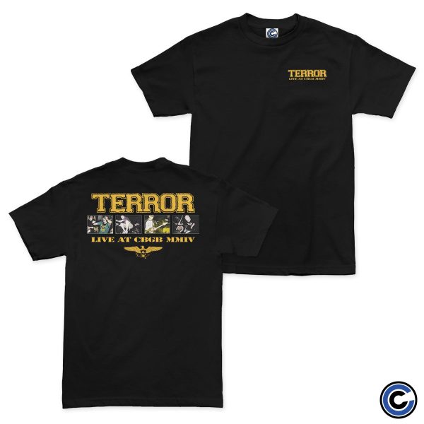 Terror  Inverted Live At CBGB  Shirt Sale