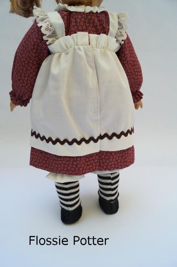Raggedy Girl Doll Costume 18  Doll Clothes Online - Image 5