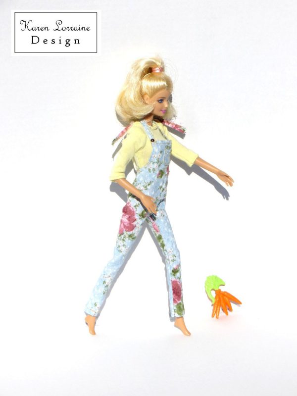 Dungarees Pattern for 11-1 2  Fashion Dolls Hot on Sale - Image 5