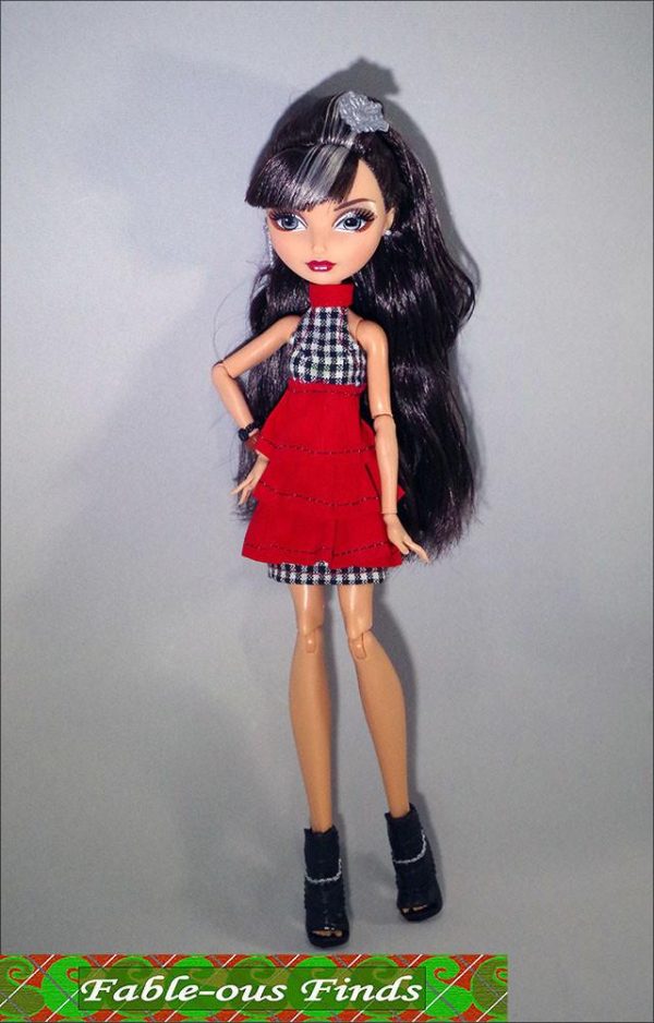 Burst into Tiers Dress Pattern for Monster High Dolls Online - Image 2