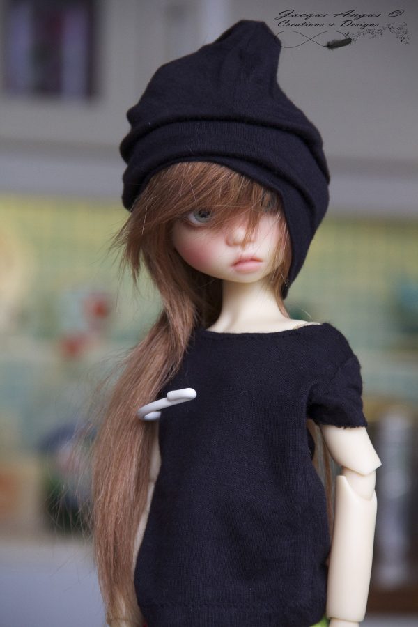 Urban Beanie Pattern for MSD Ball Jointed Dolls For Sale - Image 2