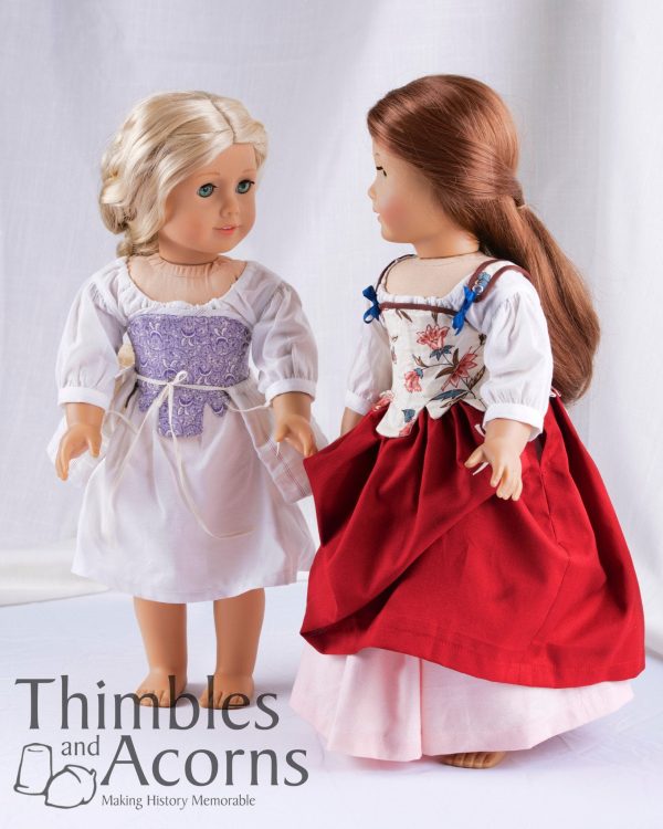 18th Century Underpinnings 18  Doll Clothes Pattern Online Hot Sale - Image 2