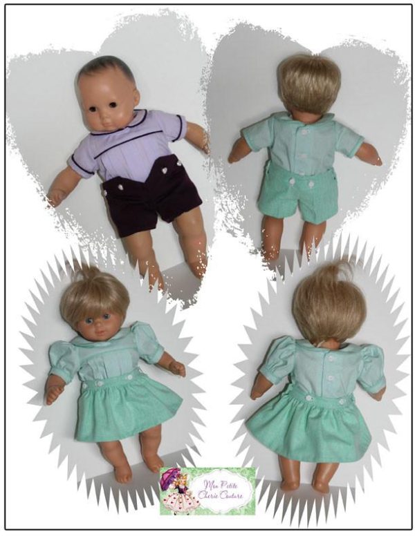 Button Up Beauties 15  Baby Doll Clothes Cheap - Image 3
